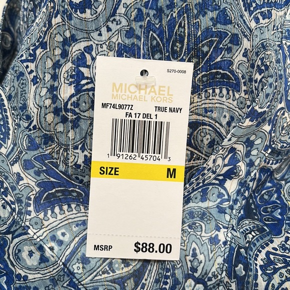 Michael Michael Kors blouse, size M, NWT - Picture 8 of 11